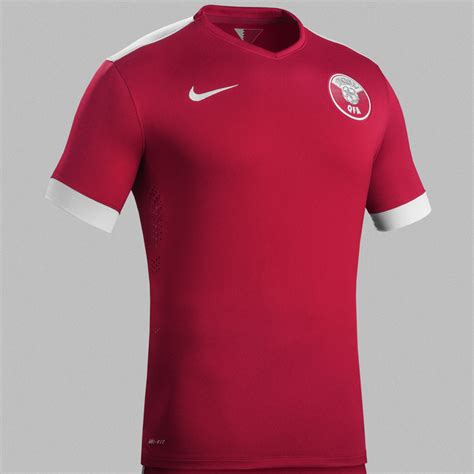 This article provides details of international football games played by the qatar national football team from 2000 to 2019. Qatar 2014-15 Nike Home Football Kit | 14/15 Kits ...
