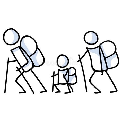 Stick Figure Backpack Stock Illustrations 523 Stick Figure Backpack