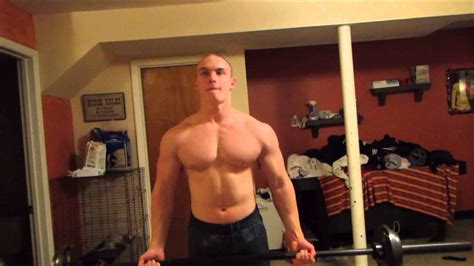 Handsome Blond Bodybuilder Flexing Youtube