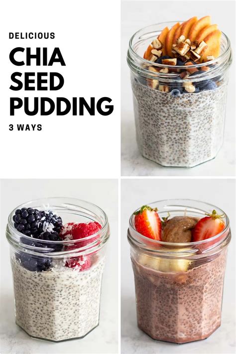 Full Instructions On How To Make Chia Seed Pudding 3 Ways Chocolate