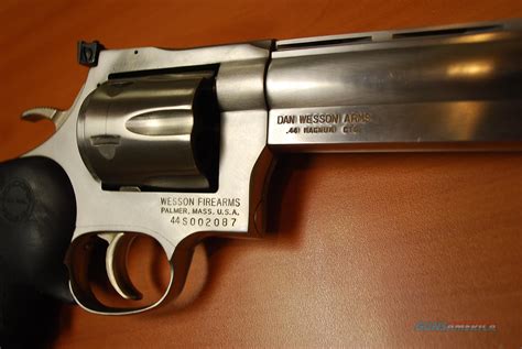 Dan Wesson Model 744 Vh Stainless 44 Magnum For Sale