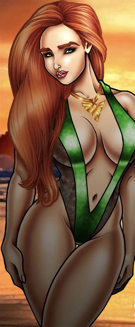 Rule 34 Bikini Jean Grey Marvel Marvel Comics Marvel Girl Phoenix X