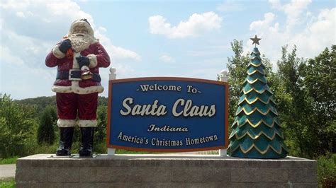 Santa Claus Indiana A Place For Holiday Magic