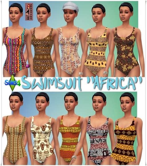 Annett`s Sims 4 Welt Swimsuit Africa • Sims 4 Downloads