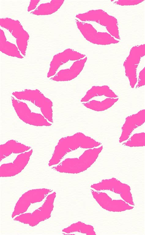 Lipstick Kiss Wallpaper