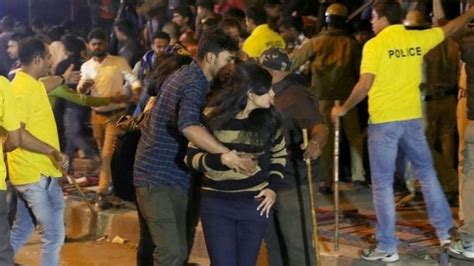 No Evidence Of New Year Mass Sex Attacks In Bangalore Police Bbc News