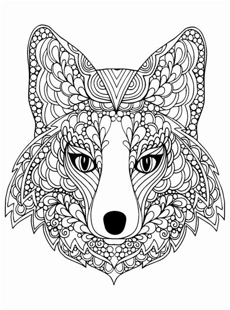 Hard Animal Coloring Pages Unique Coloring Pages For Adults Difficult