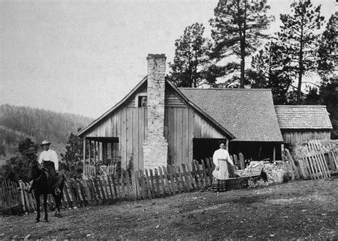 Old West Homestead Portrait The Wild West Is Tamed 1870 1910 Us