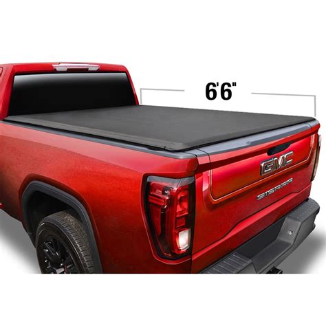 Soft Roll Up Truck Bed Tonneau Cover For 2007 2013 Chevy Silverado