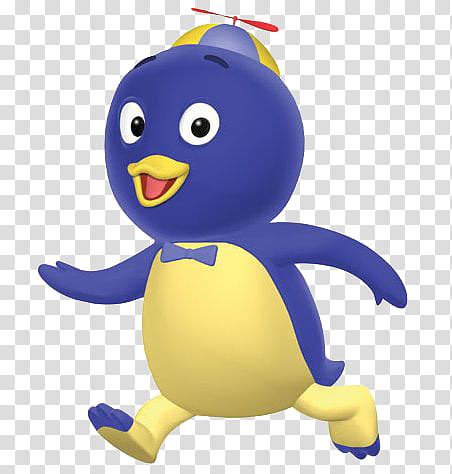 Backyardigans revised, penguin character illustration ... Pablo, tyrone, tasha, uniqua and austin are back on stage, singing and dancing and ready to plunge sea the blue penguin from the backyardigans is pablo!