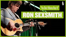 Ron Sexsmith - "You Don't Wanna Hear it" (live on eTown) - YouTube