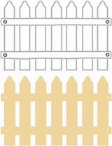 Picket Fence Dimensions Images