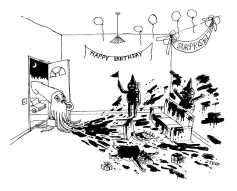 Birthday Cartoon New Yorker