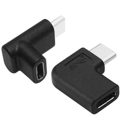 Buy AFUNTA Degree USB C Type C Male To Female Adapter AFUNTA Right Left And Upward