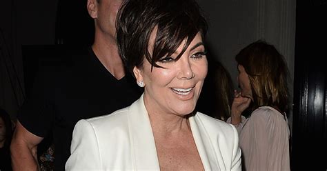 Smiling Kris Jenner Flashes Cleavage In Corset Top Amid Kim Kardashian Un Airbrushed Bum Photo