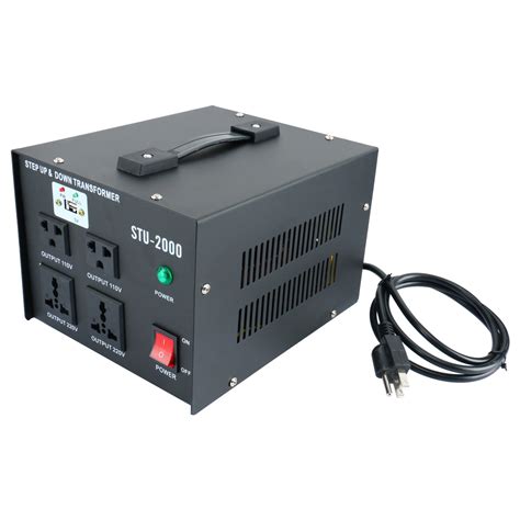 Step Updown Voltage Converter Transformer 2000w 110120 To 220240v 5v Usb Port 733810531029 Ebay
