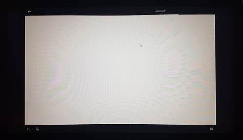 Windows 10 setup showing blank/white screen during new installation