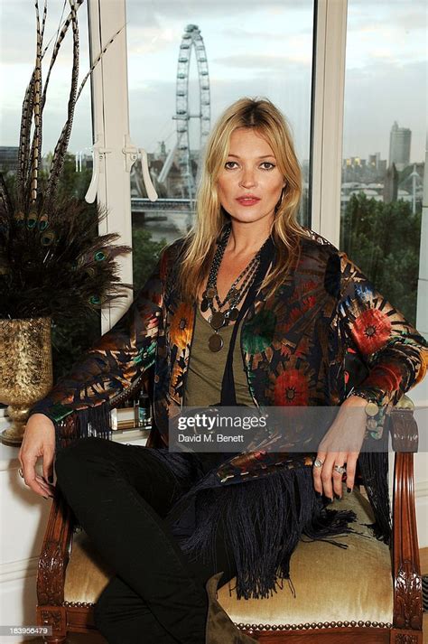 kate moss attends the rimmel london 180 years of cool photocall at