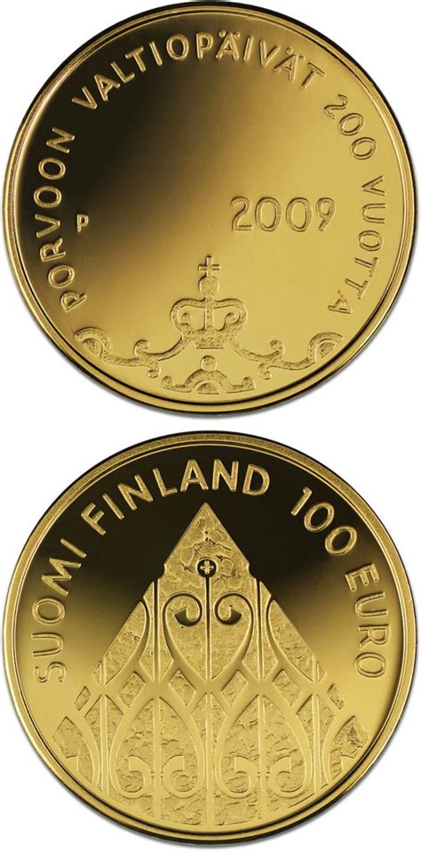 Gold 100 Euro Coins The 100 Euro Coin Series From Finland