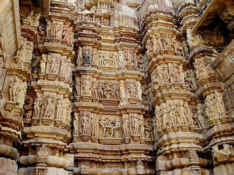 Khajuraho Temples Erotic Carvings The Temples Have Sever Flickr