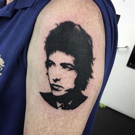 Pin On Bob Dylan Tattoos