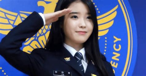 Most People Dont Know It But Iu Was Actually Licensed As A Legit Police Officer Koreaboo