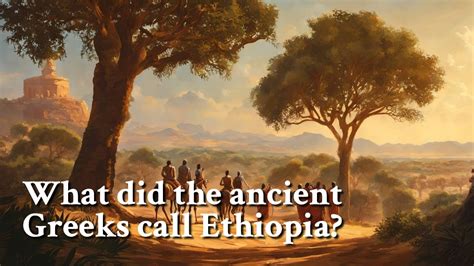 What Did The Ancient Greeks Call Ethiopia Greek Mythology Story Youtube