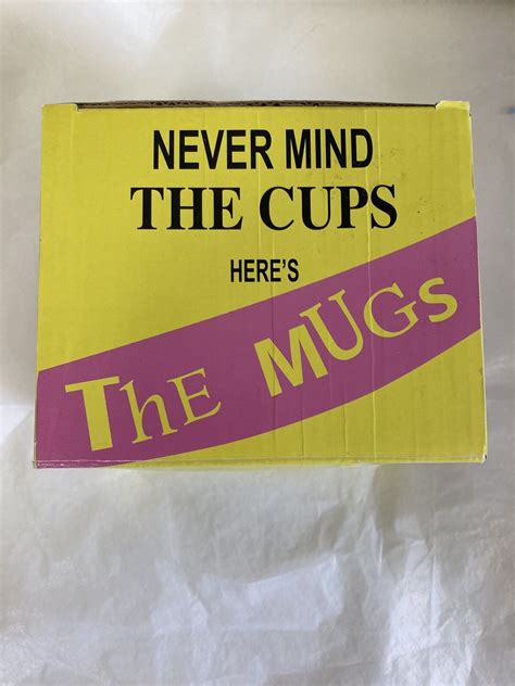 New In Box Make Never Mind The Cups Here S The Mugs Sex Pistols Inspired Mug Ebay
