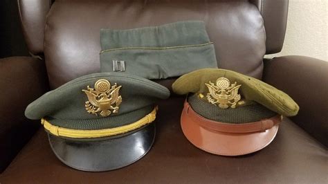 3 Period Correct 1940s Ww2 Us Army Air Force Officer Hats 1946472125