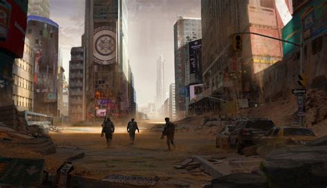 Time Quure Puzzle Lee Post Apocalyptic City Post Apocalyptic Art