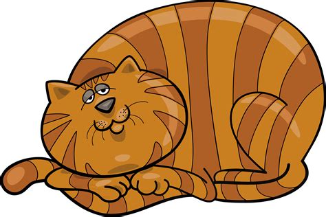 Big Cat Clipart Fat Cat Tabby Fat Cat Cartoon Png Download Full Size Clipart 822438
