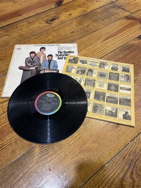 Vintage 1966 The Beatles Yesterday And Today Vinyl Rare Original Lp