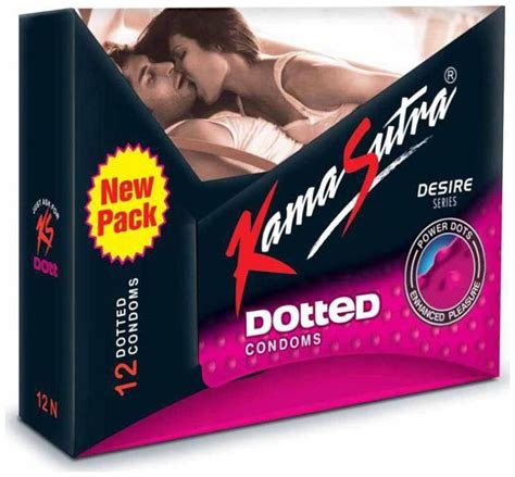 Buy Kamasutra Desire Dotted Condoms 12s Pack Of 2 Online At Low