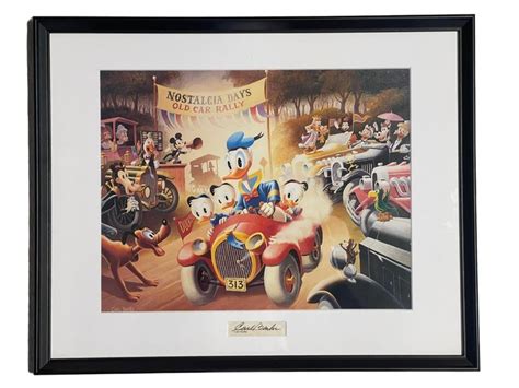 Carl Barks Print With Signature Insert A Belchfire Catawiki