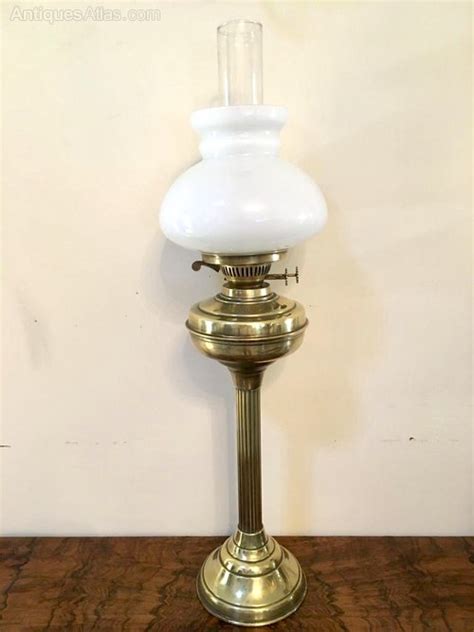 Antiques Atlas Antique Brass Oil Lamp