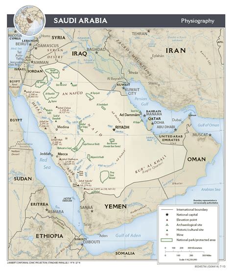 Maps Of Saudi Arabia Detailed Map Of Saudi Arabia In English