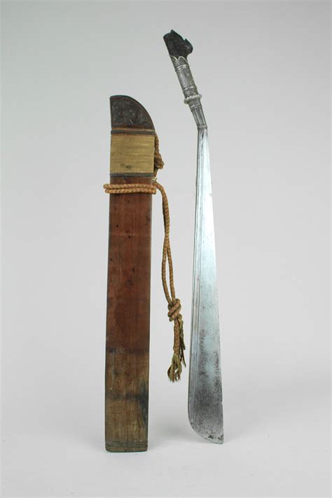 A Fine And Heavy Parang Latok Sword Oriental Arms