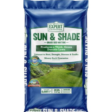 Expert Gardener Sun And Shade Southern Grass Seed Mix For Sun To Partial
