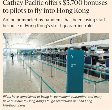 MOS HongKong On GETTR Cathay Pacific Offers 3 700 Bonuses To Pilots