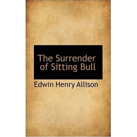 Libro The Surrender Of Sitting Bull Edwin Henry Allison Isbn