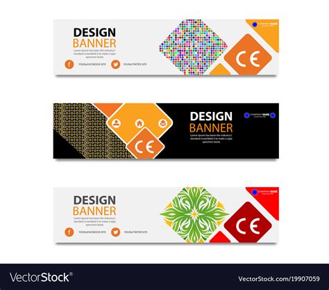 Banners Of Different Types Royalty Free Vector Image