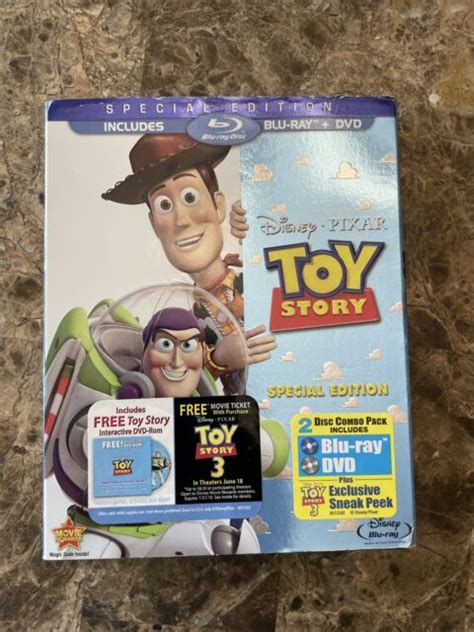 Toy Story Blu Raydvd 2010 2 Disc Set Special Edition For Sale