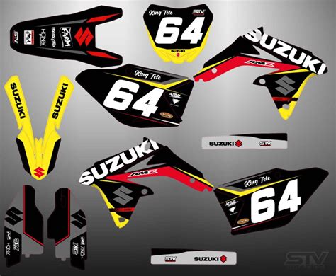 Adhesivos Moto Personalizados Suzuki