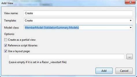 Learn About Validation Message And Validation Summary In ASP NET MVC