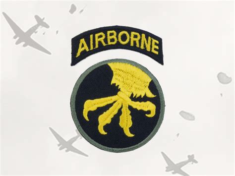 17th Airborne Division Patch Re Enactment Shop