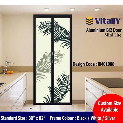 Bi Fold Door Vitally Bi2 Aluminium Toilet Door Pintu Lipat Standard