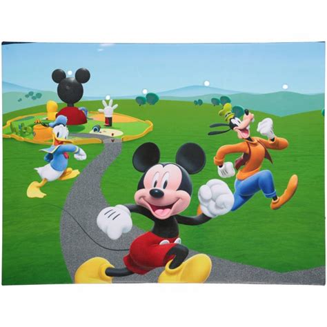 Disney Junior Mickey Mouse Clubhouse Led Canvas Wall Art