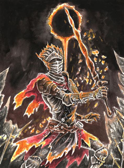 Soul Of Cinder Dark Souls 3 By Evs Eme On Deviantart