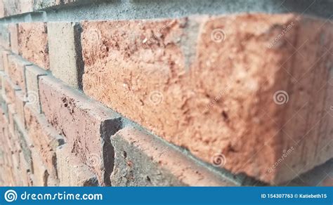 Brick Wall Dull Corner Stock Image Image Of Brick Wall 154307763