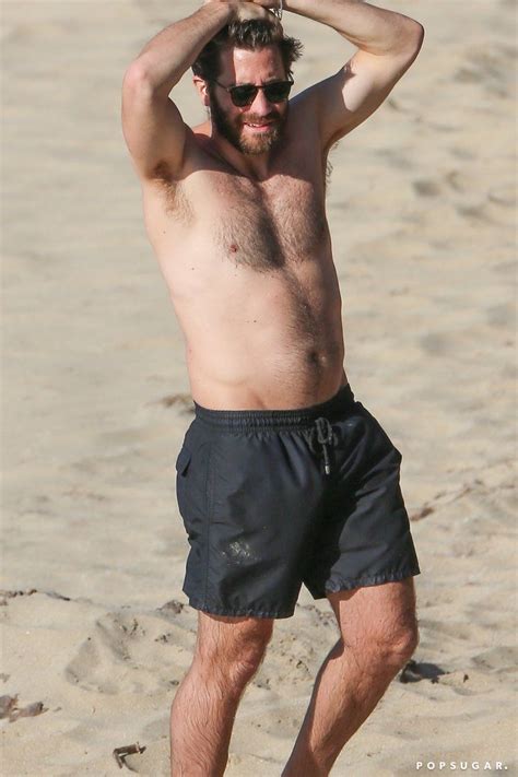Please Enjoy These Really Hot Shirtless Photos Of Jake Gyllenhaal On The Beach Jake Gyllenhaal
